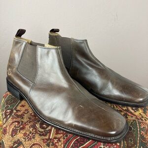 Gordon Rush Ankle Boots - Brown Chelsea Boots - Size 11 1/2
